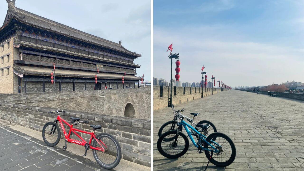 Cycling on the Ancient City Wall