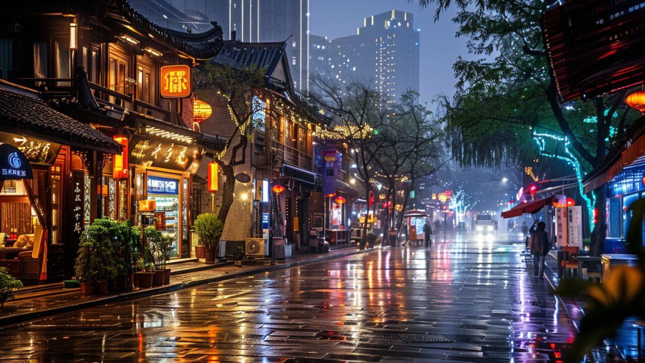 Nightlife in Chengdu