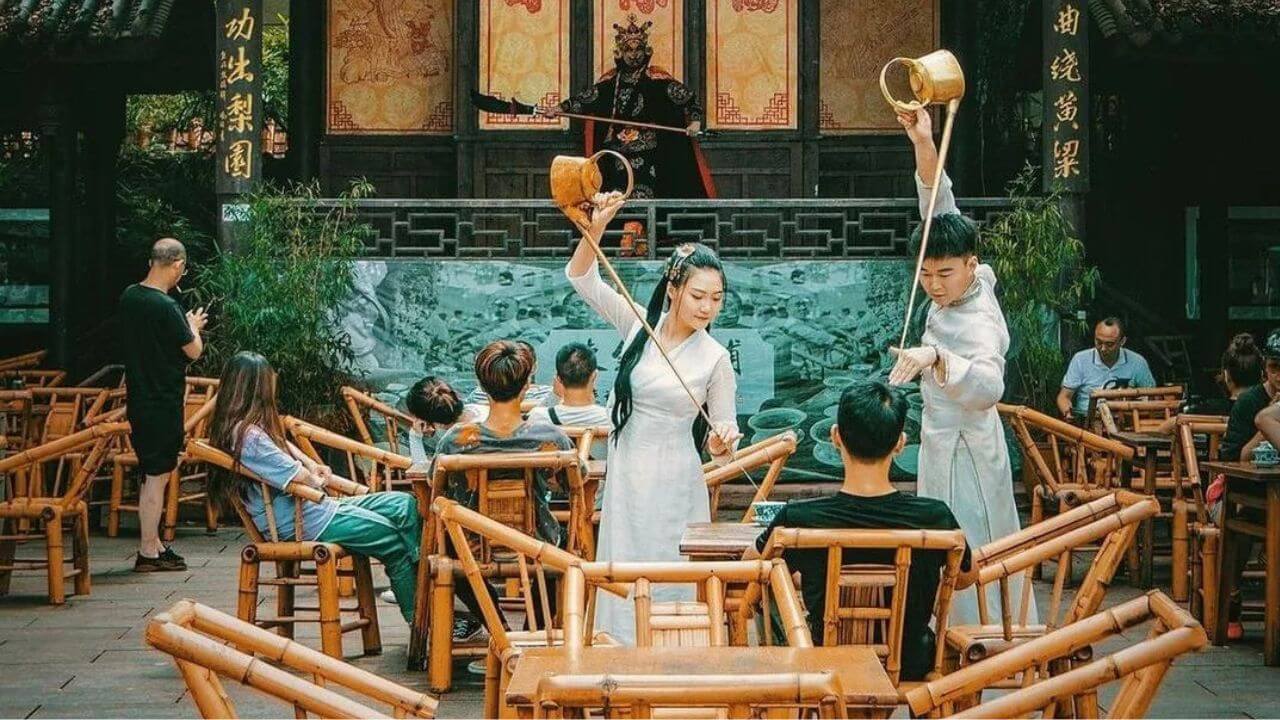 Tea House in Chengdu