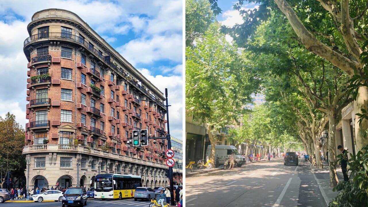 The Former French Concession in Shanghai The Former French Concession in Shanghai