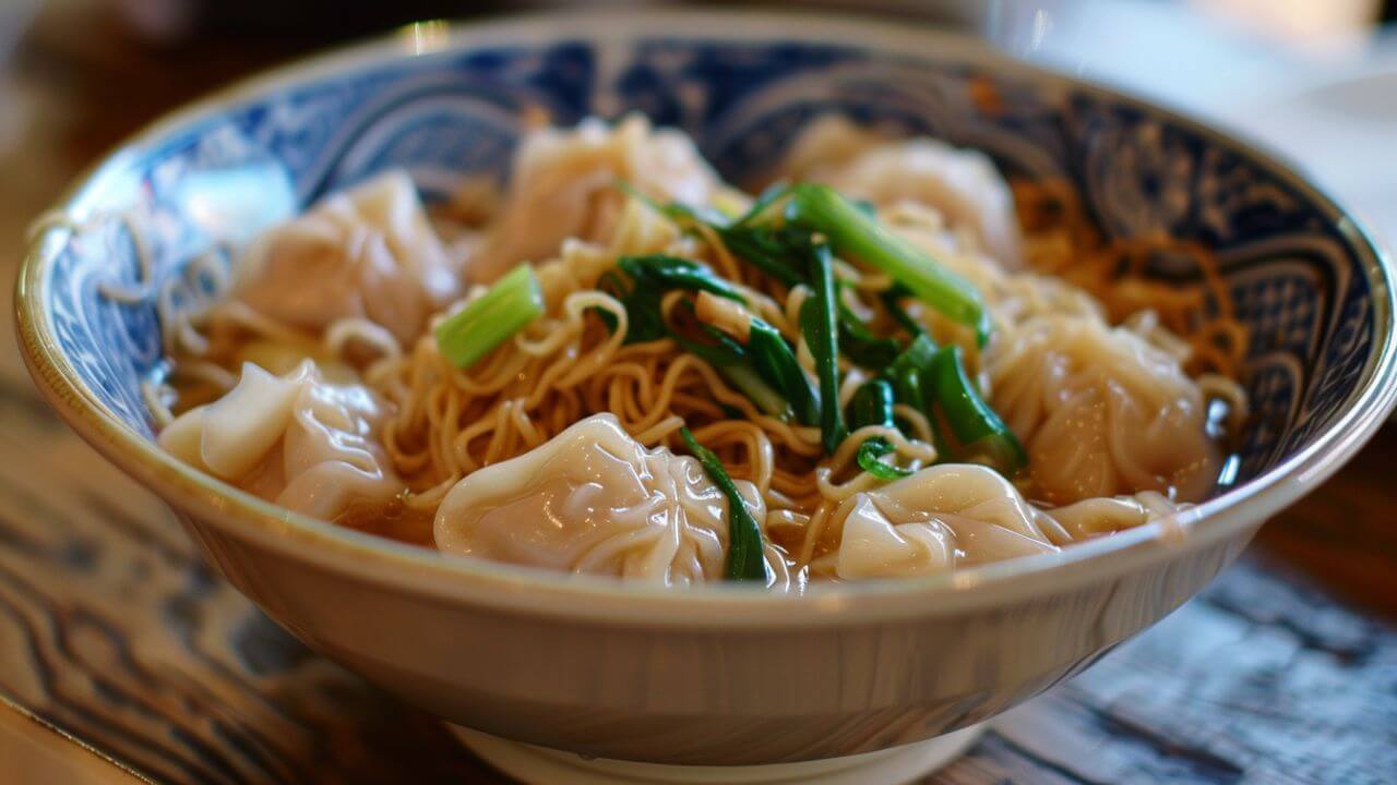 Wonton noodles Wonton noodles