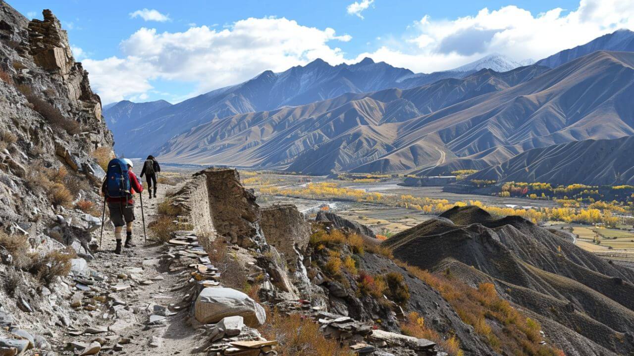 trekking around Shigatse trekking around Shigatse